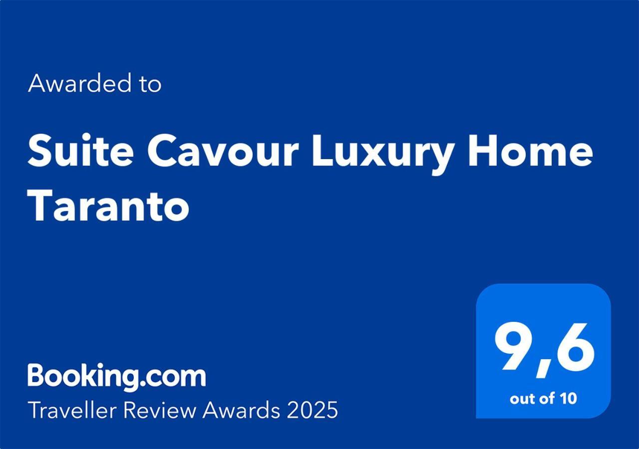 Suite Cavour Luxury Home Taranto Exterior photo